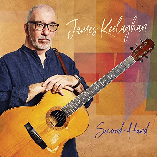 James Keelaghan album cover with artist holding an acoustic guitar.