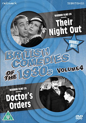 DVD cover for “British Comedies of the 1930s: Vol 4” featuring film stills.