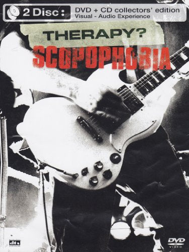 Therapy?" DVD cover featuring a white electric guitar and black & white imagery.