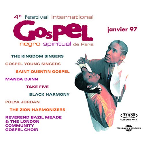 CD cover for the 1997 Paris Gospel Festival featuring performers.