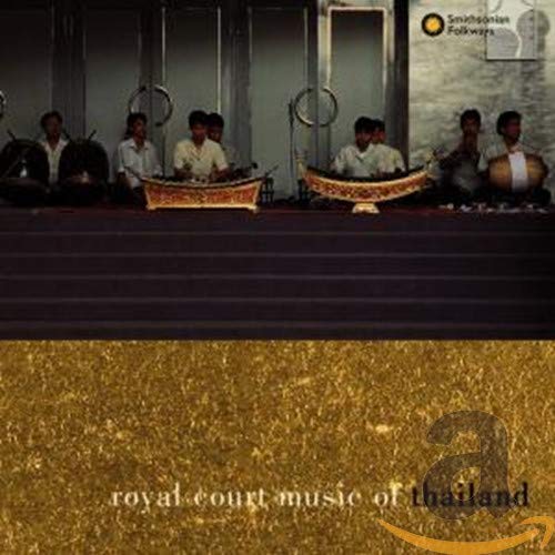 Thai musicians playing traditional instruments on CD cover.