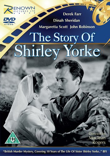 DVD cover for "The Story Of Shirley Yorke" featuring a nun and man.