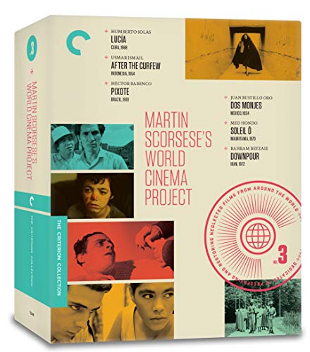 Blu-ray case for Martin Scorsese’s World Cinema Project No. 3, featuring film stills.