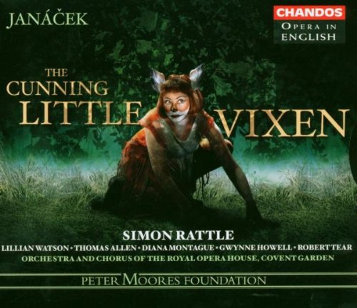 A crouching fox-like figure in a coat on a CD cover.