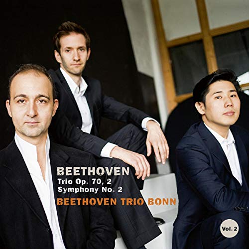 CD cover featuring three men in suits with Beethoven Trio Bonn text.