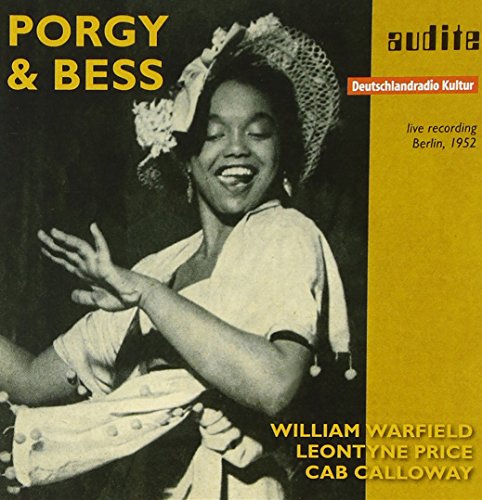 "Porgy & Bess" CD cover featuring a black-and-white photo of a smiling woman.