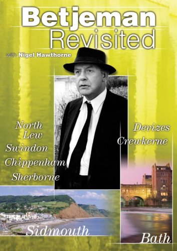 DVD cover featuring a man in a suit and hat, with town images.