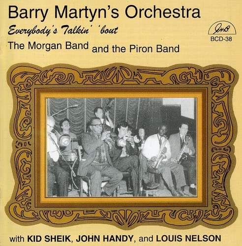 CD cover: black and white photo of a jazz orchestra performing.