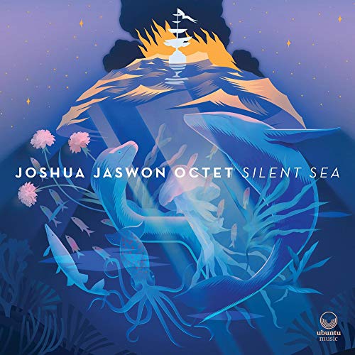 "Album cover art featuring underwater scene with fish, squid, and a shipwreck."