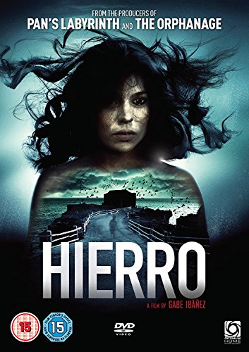 DVD cover featuring a woman's face superimposed over a dark, moody coastal landscape.
