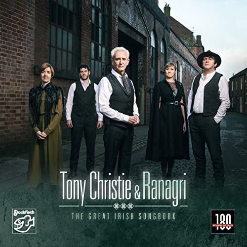 Album cover featuring five musicians, Tony Christie & Ranagri, in front of brick buildings.
