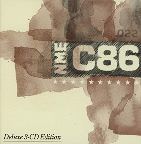 C86 album cover with distressed brown and white graphic design.