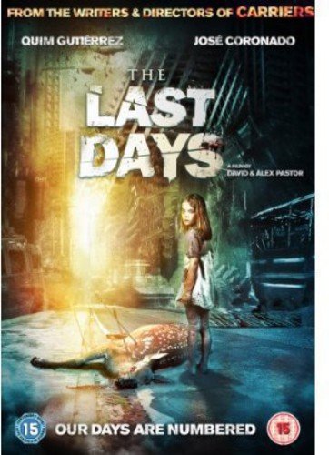 DVD cover for "The Last Days" showing a girl and dead deer.