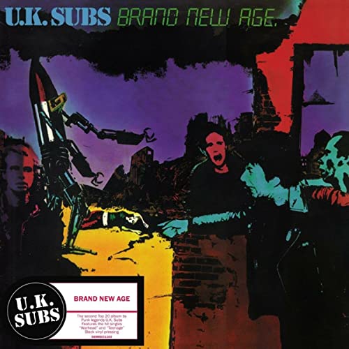 Album cover for UK Subsā āBrand New Ageā featuring dystopian imagery.