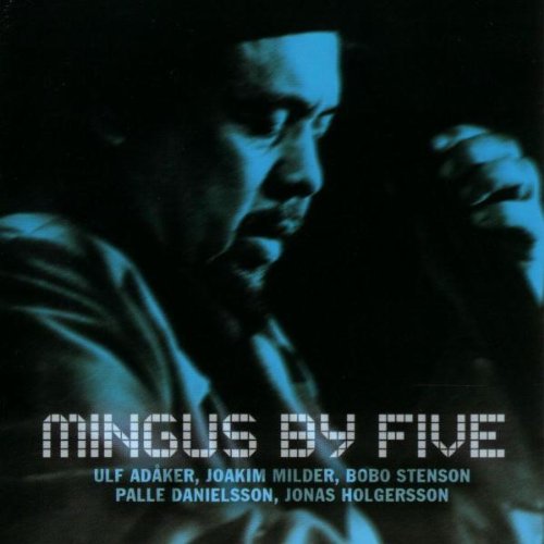 CD cover featuring a pixelated portrait of Charles Mingus and album title.