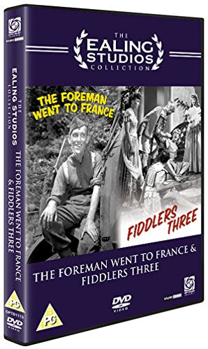 DVD cover for "The Foreman Went to France" featuring a black and white scene.