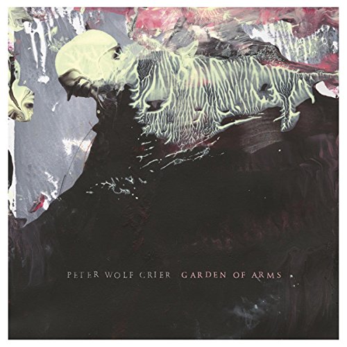 Album cover for Peter Wolf Crier’s “Garden Of Arms” with abstract figures.