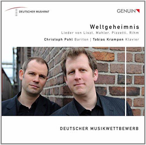 CD cover featuring two men in suits against a brick wall.