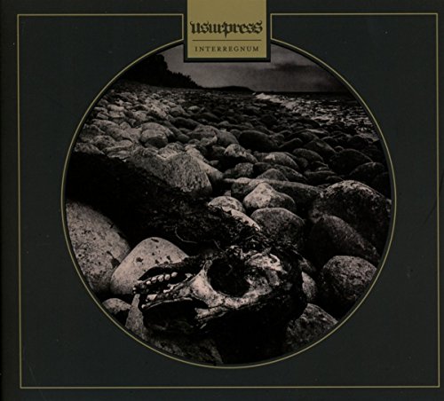 CD cover: skull on rocky shore, dark and atmospheric.