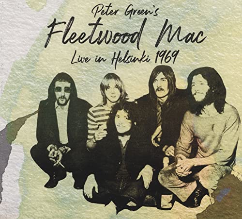 Fleetwood Mac album cover featuring four band members in black and white.
