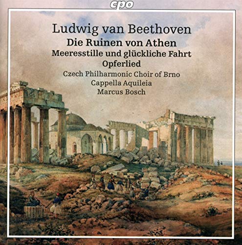 CD cover featuring ruins of ancient Greek temples and text details.