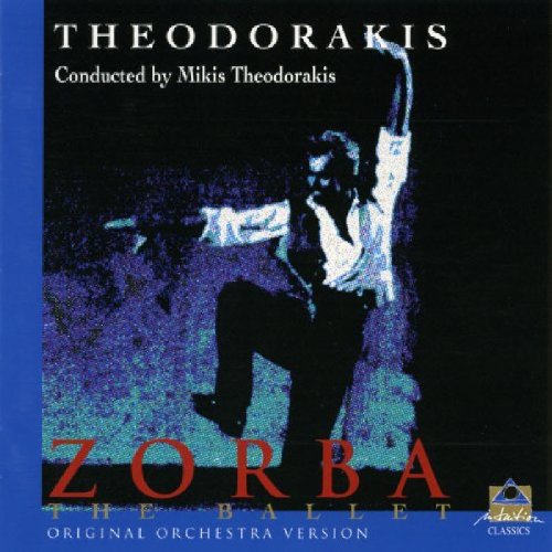 "CD cover with a dancer and text 'Theodorakis' and 'Zorba the Ballet'."