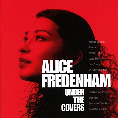 CD cover for Alice Fredenham’s “Under The Covers” with a portrait.