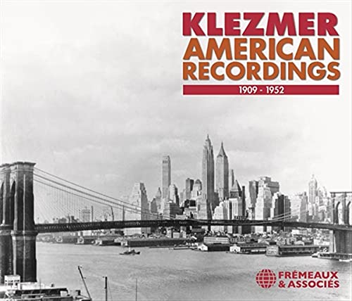 CD cover with New York City skyline and "Klezmer American Recordings" text.