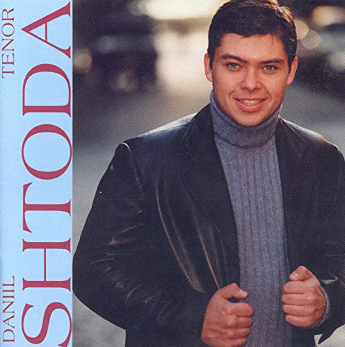 CD cover featuring a portrait of tenor Daniil Shtoda in a jacket.