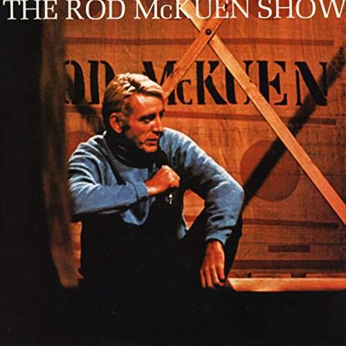 Rod McKuen portrait on album cover, leaning against a wooden structure.