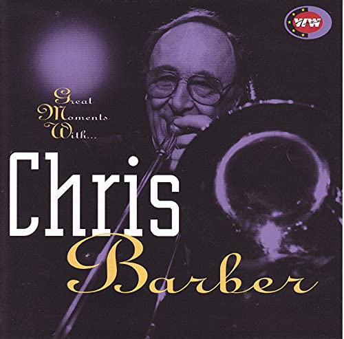 Chris Barber album cover featuring a portrait of the trombonist.
