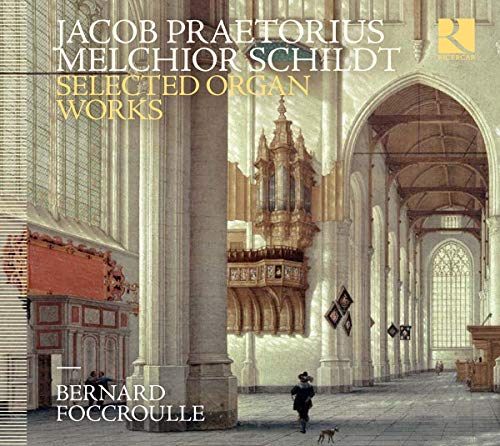 CD cover featuring a church interior with an ornate organ and figures.