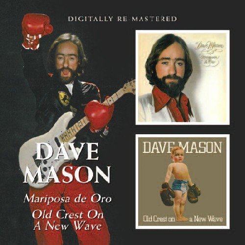 "CD cover with Dave Mason and album artwork images on a black background."