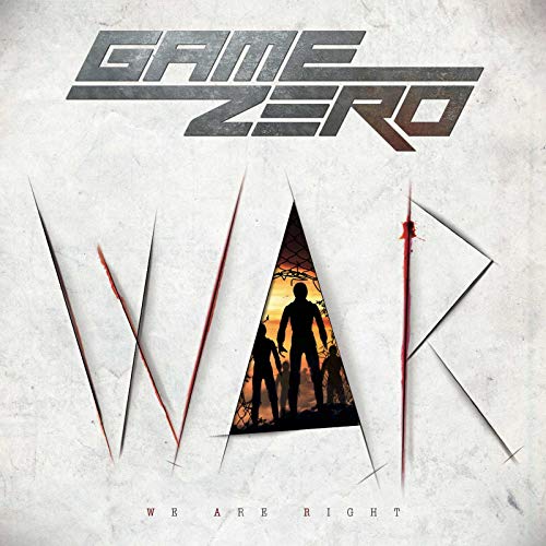 CD cover with silhouetted figures inside a torn, red-streaked triangle.