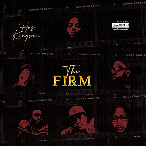 CD cover for Hus Kingpin's "The Firm" featuring multiple portraits.