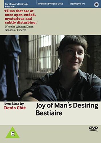 DVD cover for "Joy Of Man's Desiring" featuring a woman looking thoughtfully.