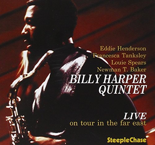 Album cover with saxophonist Billy Harper in profile, holding his instrument.