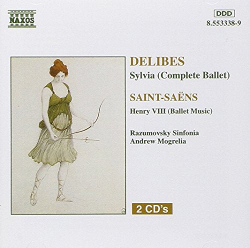 CD cover featuring a ballerina holding a bow, with text listing the music contents.