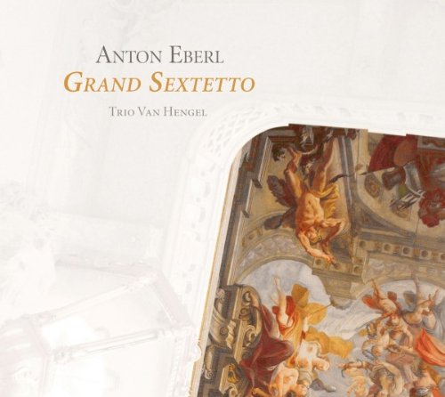 "CD cover featuring a classical painting of cherubs and a decorative archway."