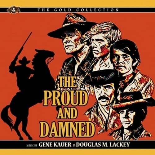 CD cover for "The Proud and Damned" featuring Western figures.