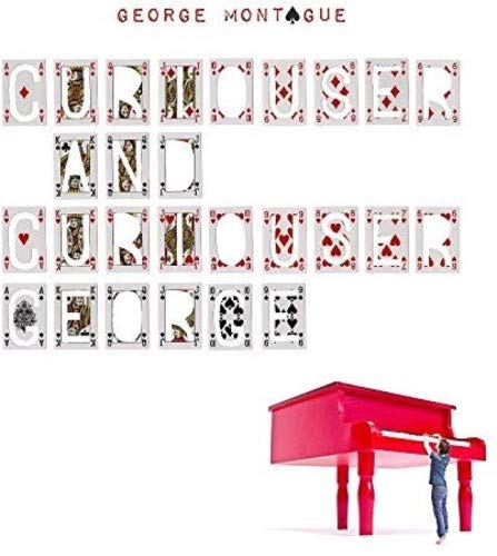 CD cover with playing cards spelling "Curiouser And Curio" and a small piano.