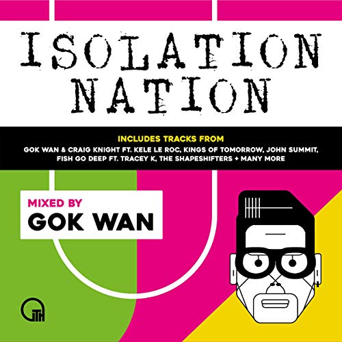 CD cover for "Isolation Nation" with bold text and illustrated face.