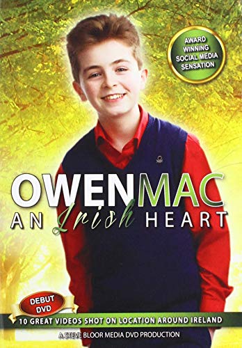 DVD cover for "An Irish Heart" featuring a young boy smiling.