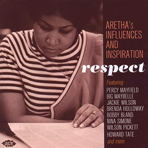 CD cover featuring a portrait of Aretha Franklin and artist names.