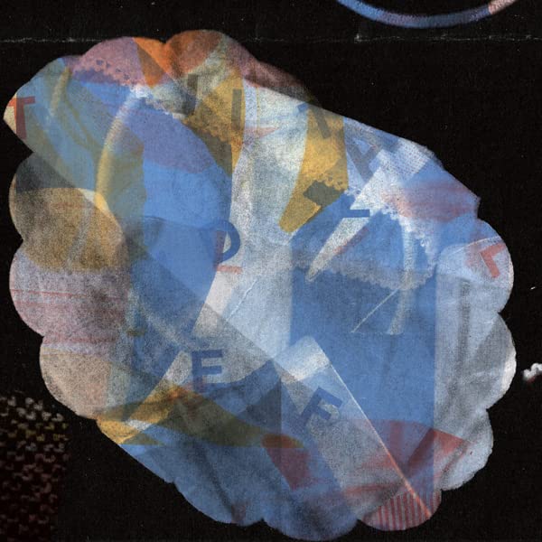 Abstract album cover for “Vital Idles - Left Hand” vinyl record.