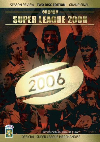DVD cover for Engage Super League 2006 rugby league season review.