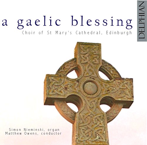 A CD cover featuring a Celtic cross on a white background.