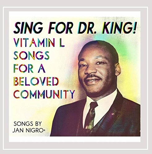 CD cover featuring Martin Luther King Jr., colorful text, and "Vitamin L.