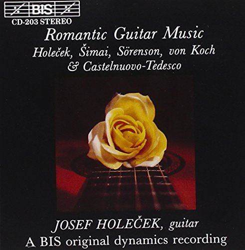 CD cover featuring a yellow rose over a guitar, text details artist and title.