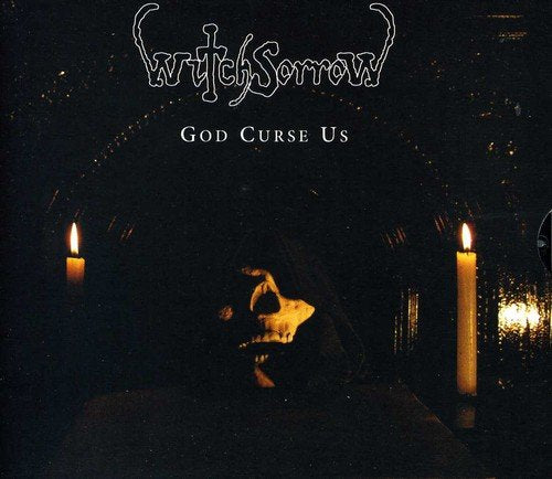 CD cover: hooded figure with candles, dark and ominous imagery.